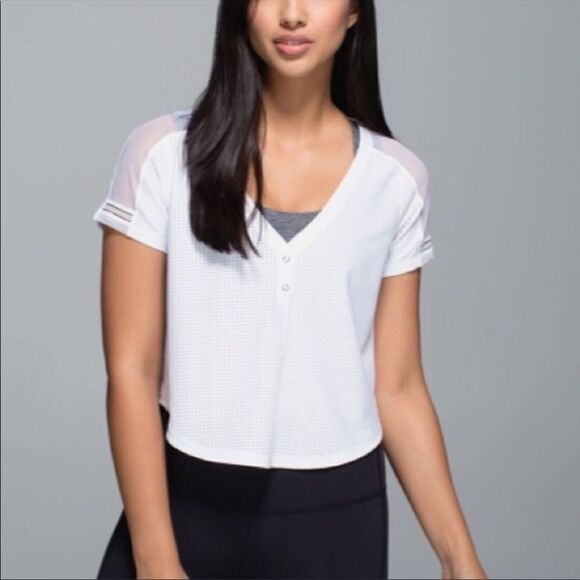 Lululemon Var-City Cropped Jersey - Picture 1 of 12